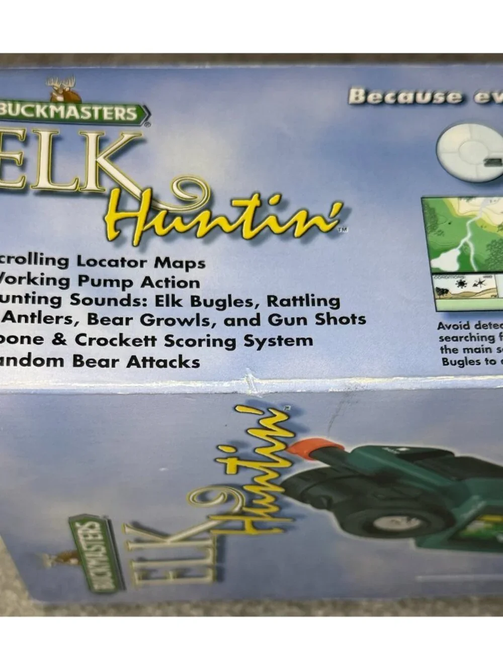 BuckMasters Simulated Elk Huntin' Rifle Game Monte Carlo By Radica